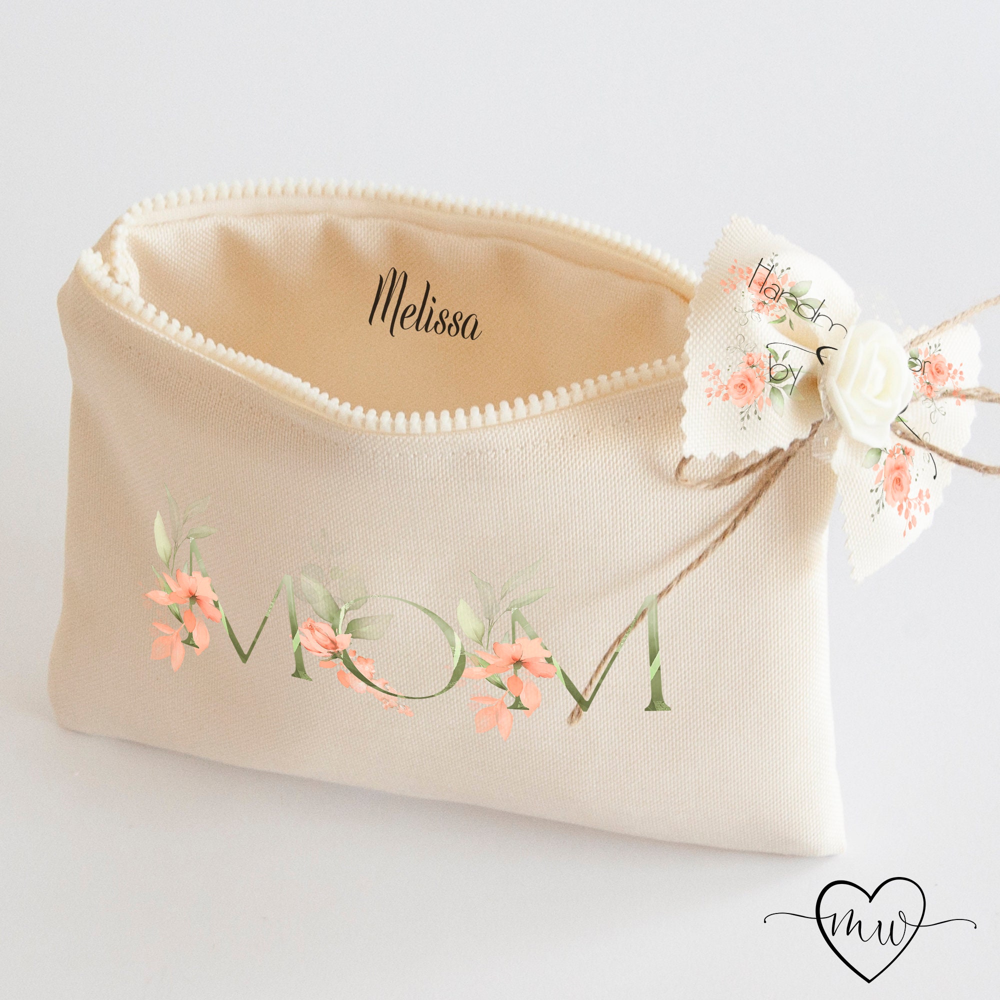 Mommy Gift Personalised Mom Makeup Bag Mothers Day Gifts Best Etsy