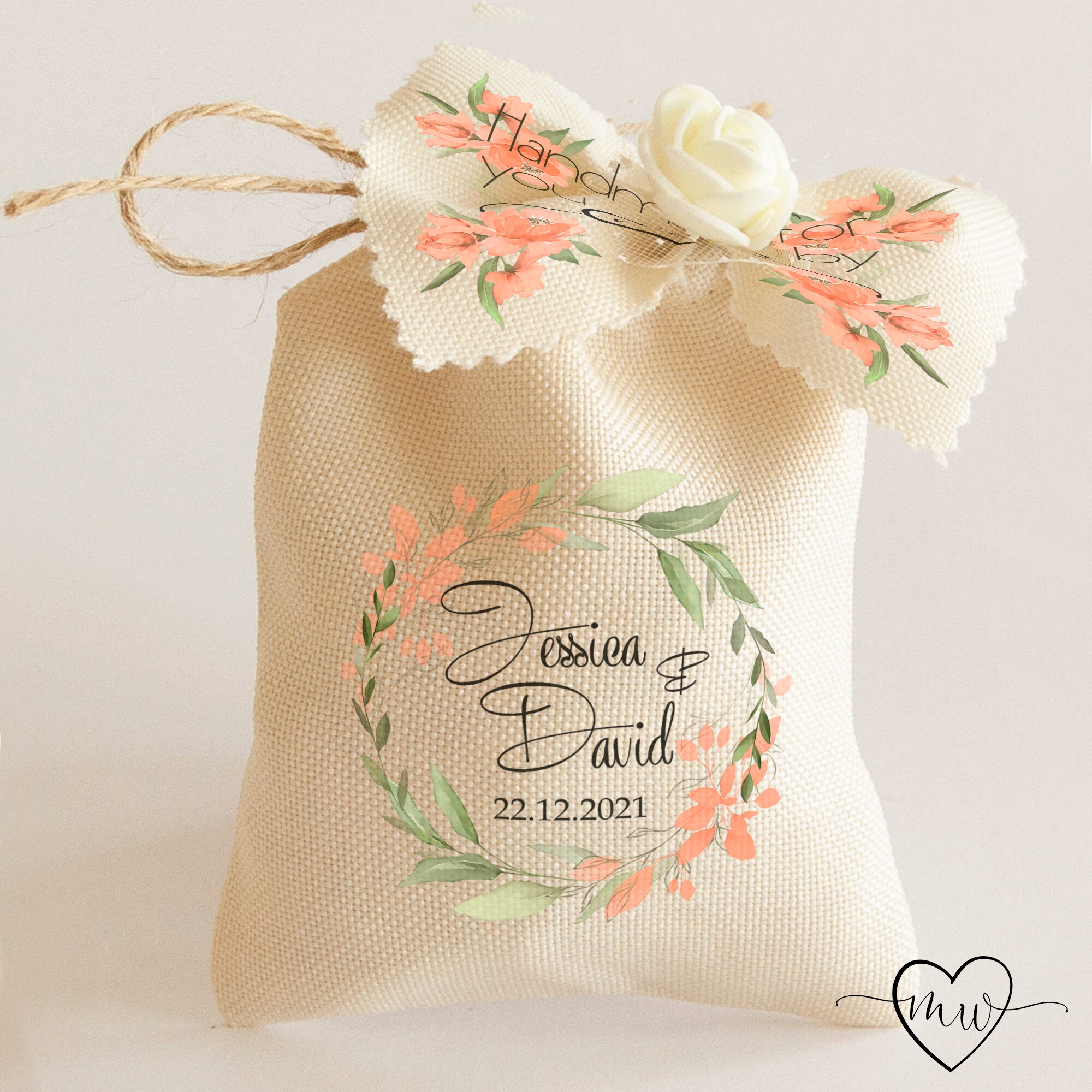 Personalised Wedding Favors Goodie Bags Custom Party Favors Etsy