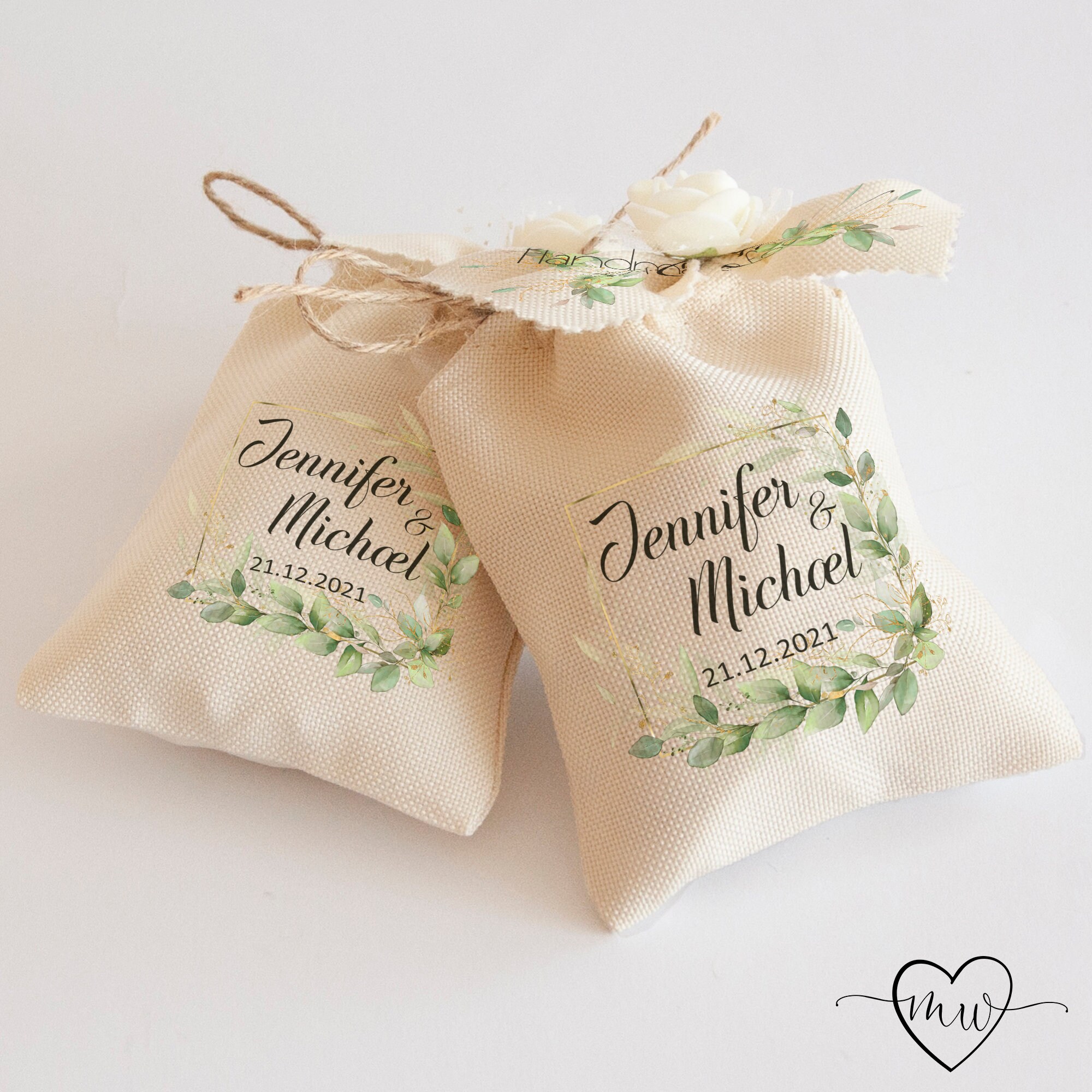 Wedding Favour Bags Wedding favors Bags Rustic Wedding Etsy