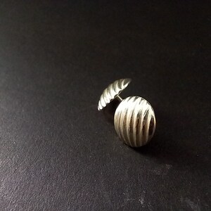 Silver earrings. Handmade earrings. Everyday earrings.