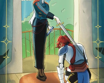 La strega di Mercury Knight e la stampa della principessa