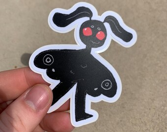 Adesivo in vinile resistente alle intemperie Mothman