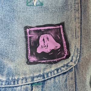 Little Ghosty Handmade Patch