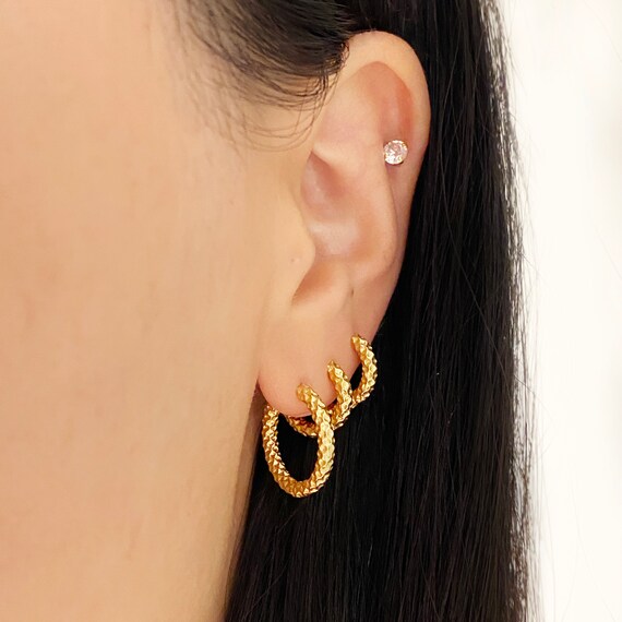 Small hoop earrings 2024 for jewelry making
