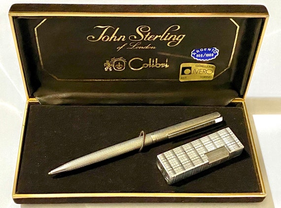 John Sterling by Colibrì - Lighter - Silver plated - auction online