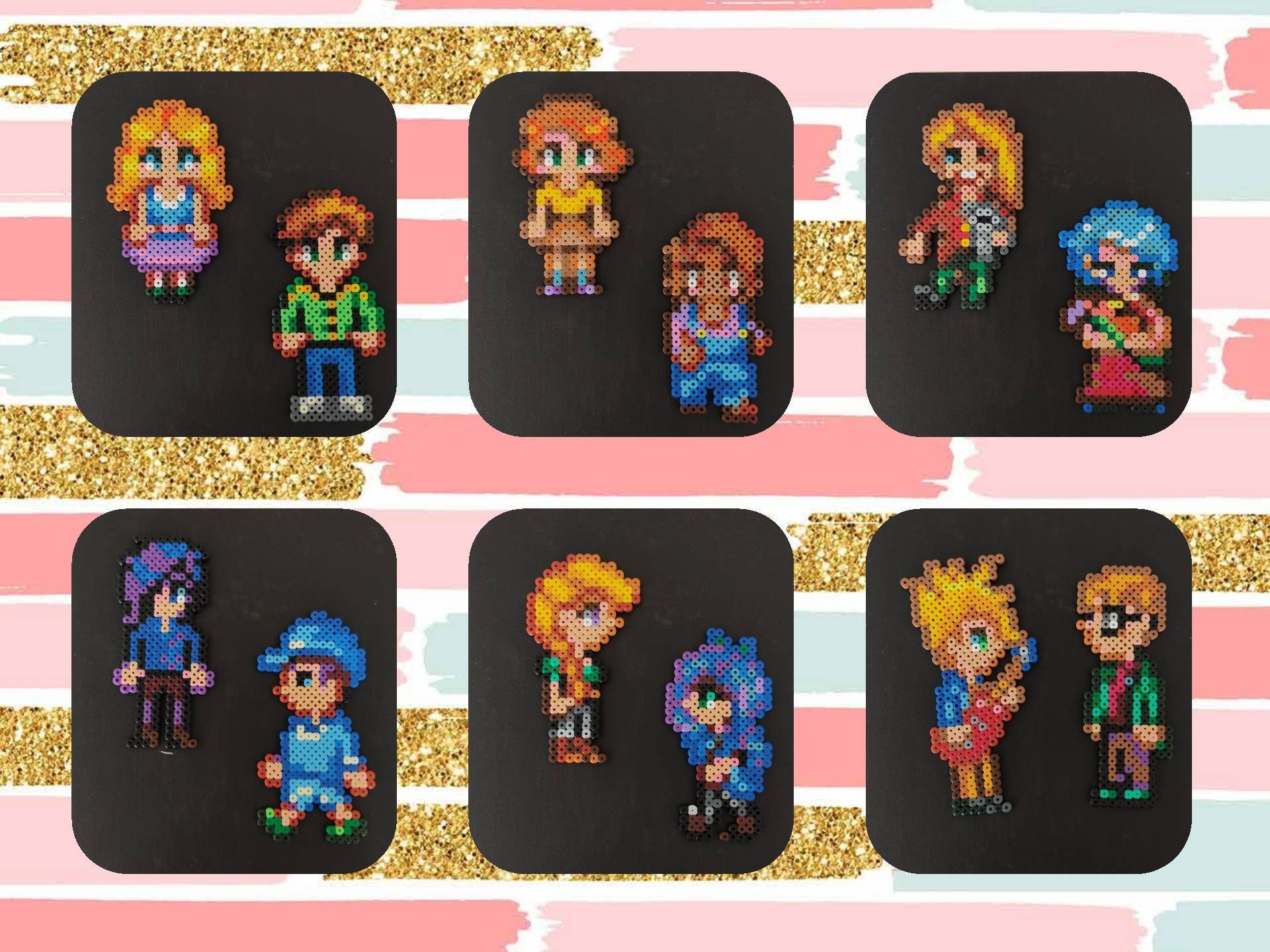 Stardew Valley Characters Farmer Penny Abi And Other Etsy