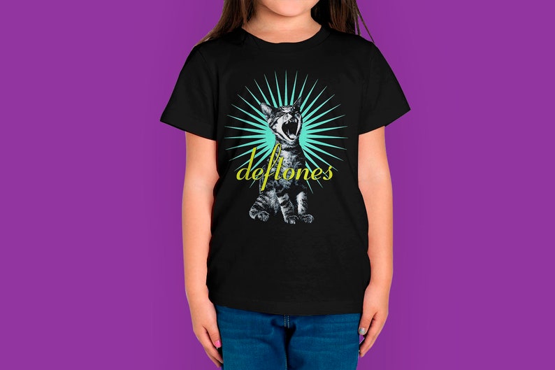 Toddler Gift Deftones Cat Rock Kids T Shirt Graphic Kid Tee 100/% Cotton Toddler T Shirt Kid Gift Toddler Tee Kid T-Shirt