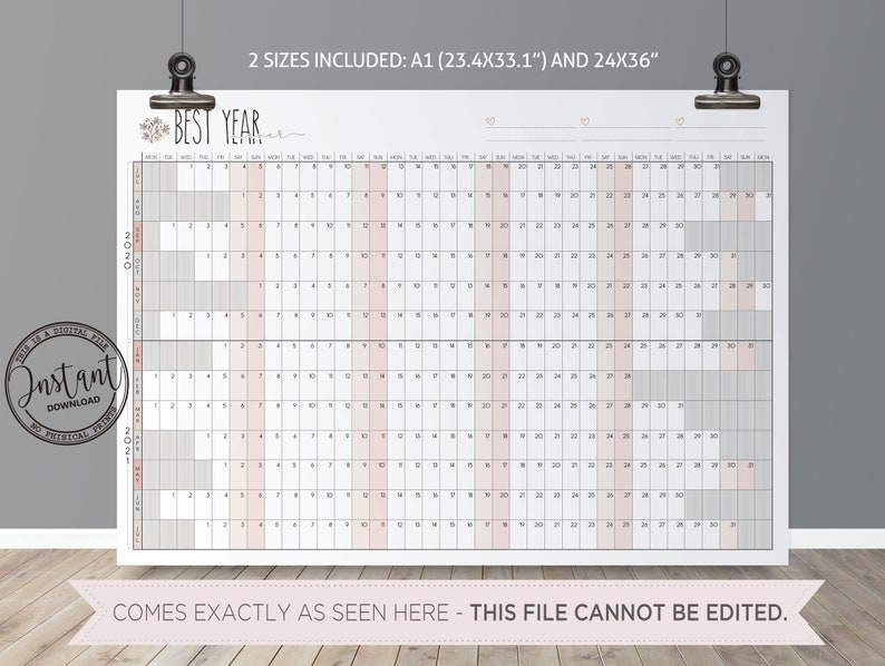 Rae Dunn inspiration 2020-2021 printable large wall ...