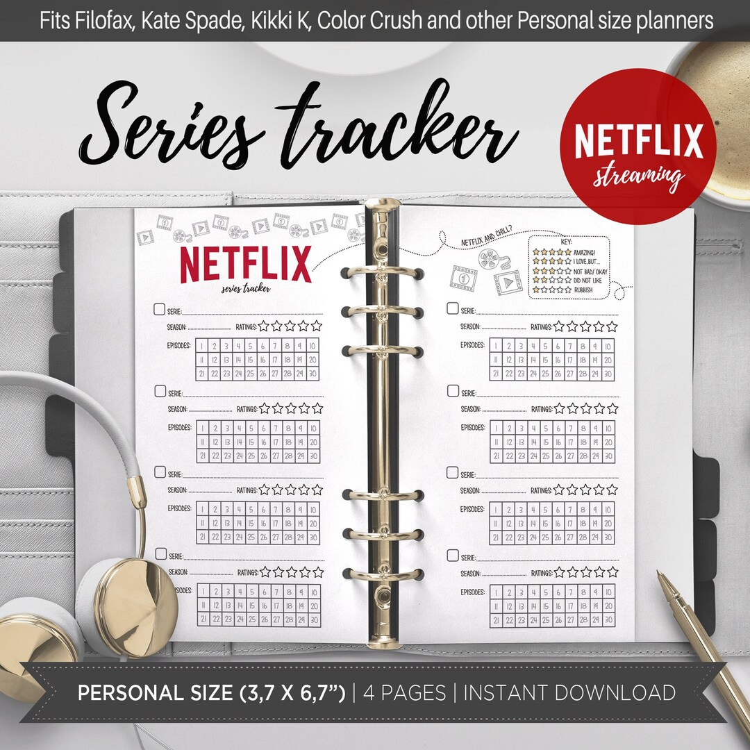 Series Tracker Printable/ Tv Show Print/ Seasons and Episodes - Etsy