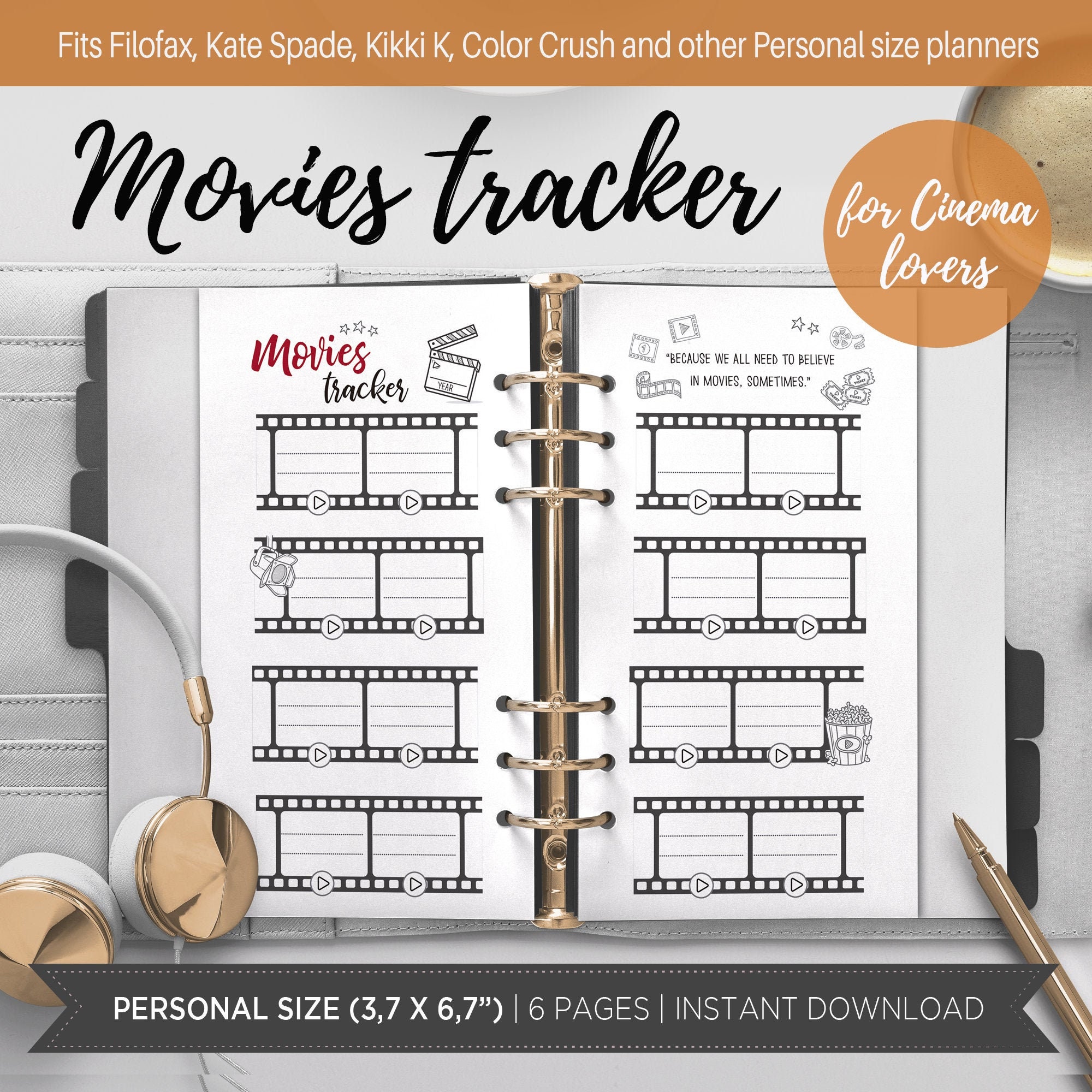Personal size Password Keeper Planner Refill, Fits 6-Ring Binders -  Filofax, LV MM, Kate Spade, 30 Sheets - Yahoo Shopping