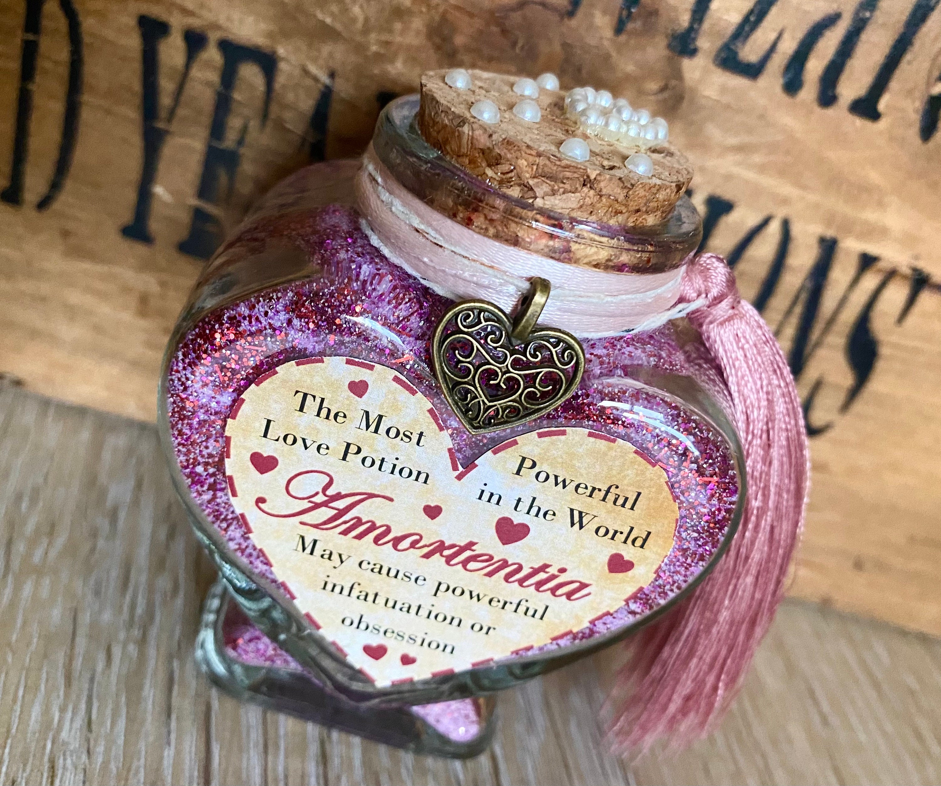 Amortentia love potion Harry Potter inspired potions replica Etsy