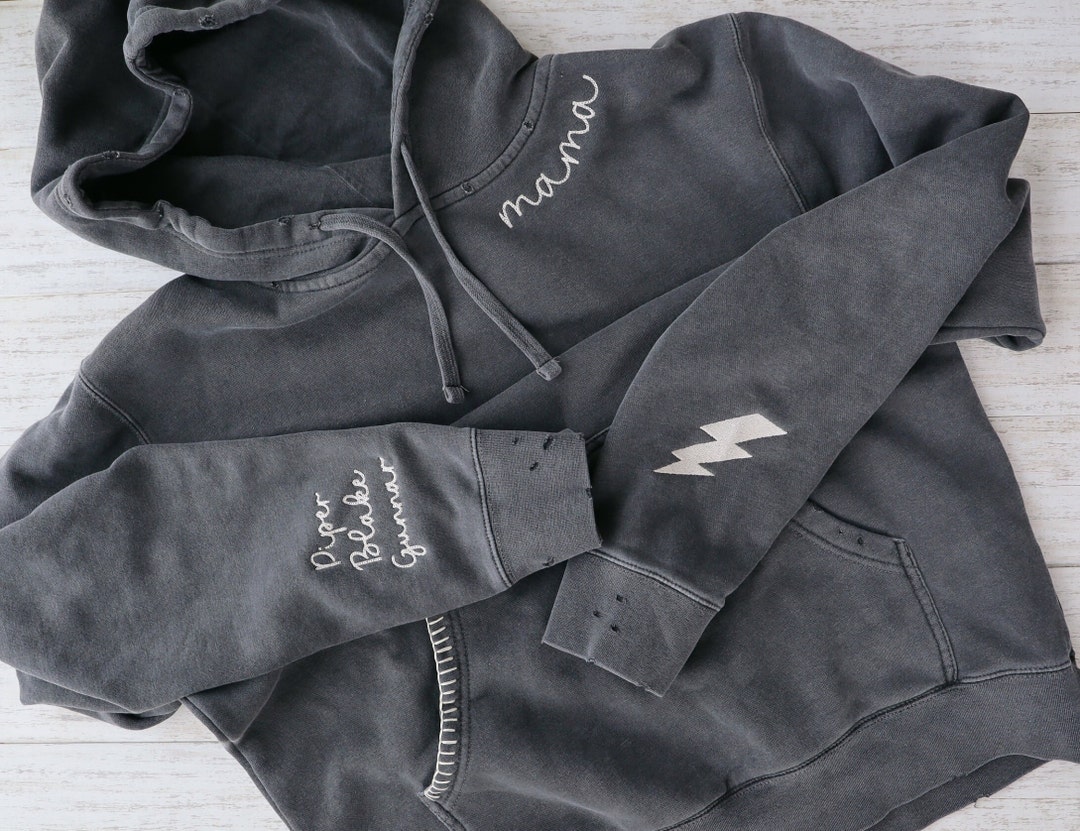 Old Navy Oversized Vintage Tunic Sweatshirt Black