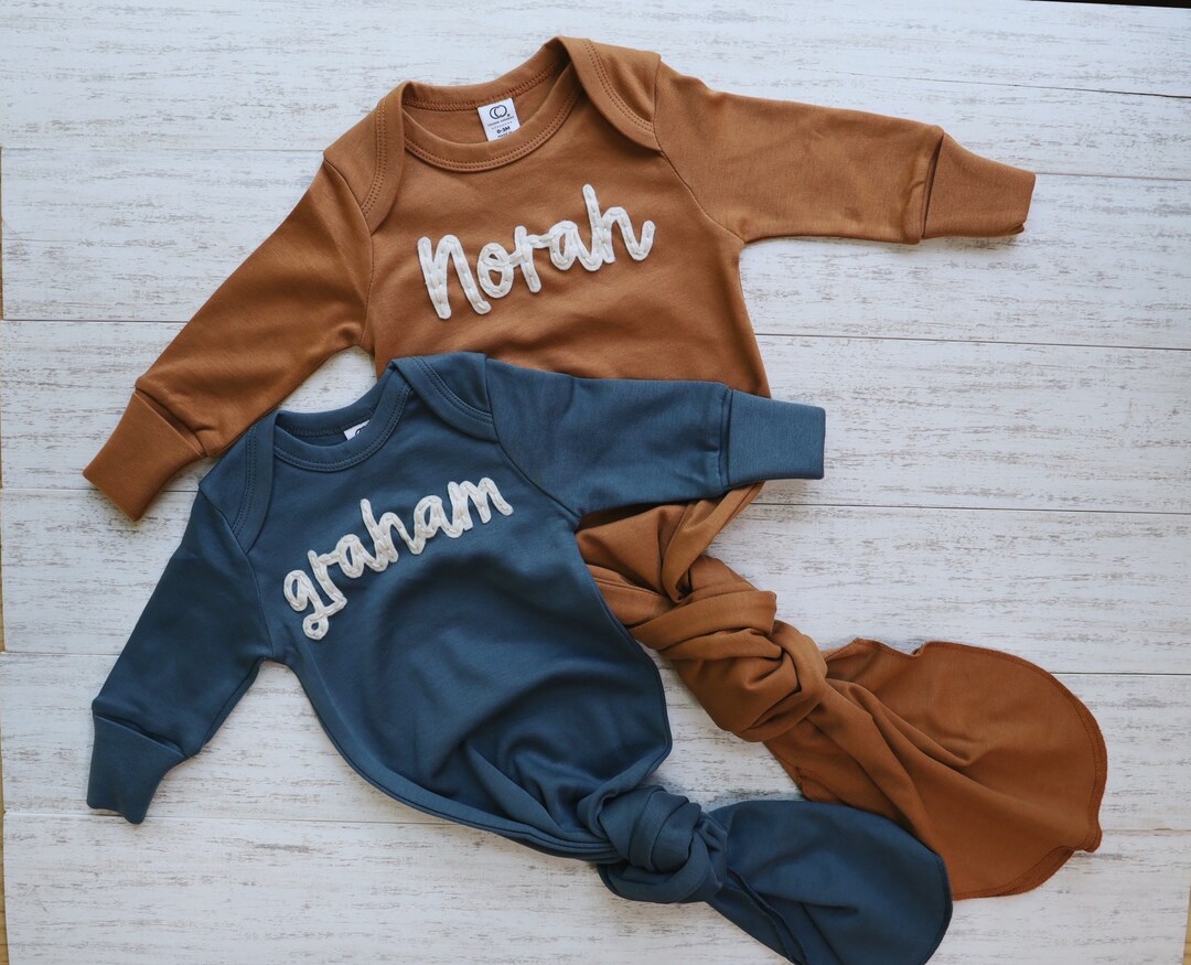 NEWBORN SLEEP GOWN, Organic Cotton Sustainable Made Gown, New Baby