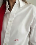 Custom Embroidered Button Down Shirt | Personalized Monogram Shirt | Oversized Button Up | Gift for Her | Everyday Classic