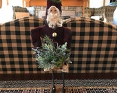 Primitive Handmade Santa Claus - Christmas Decoration