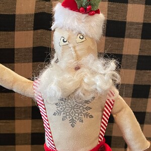 Cowboy  Santa  - Christmas Decoration