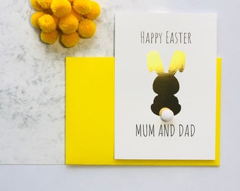 Personalised Happy Easter Card, Easter Card, Personalised Easter, Easter Cards, Easter Gift, Happy Easter Cards, Pom Pom Easter Card