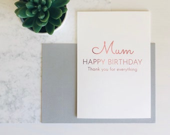 Personalised Happy Birthday Card