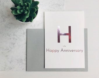 Happy Anniversary Card