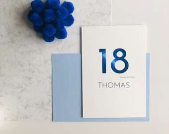 Personalised Birthday Card