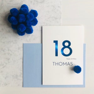 Personalised 21st Birthday Card image 5