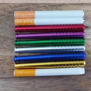 Set of Three (3x) One Hitter Pipes for 4&quot; Dugout - Option to add Tamper Tool
