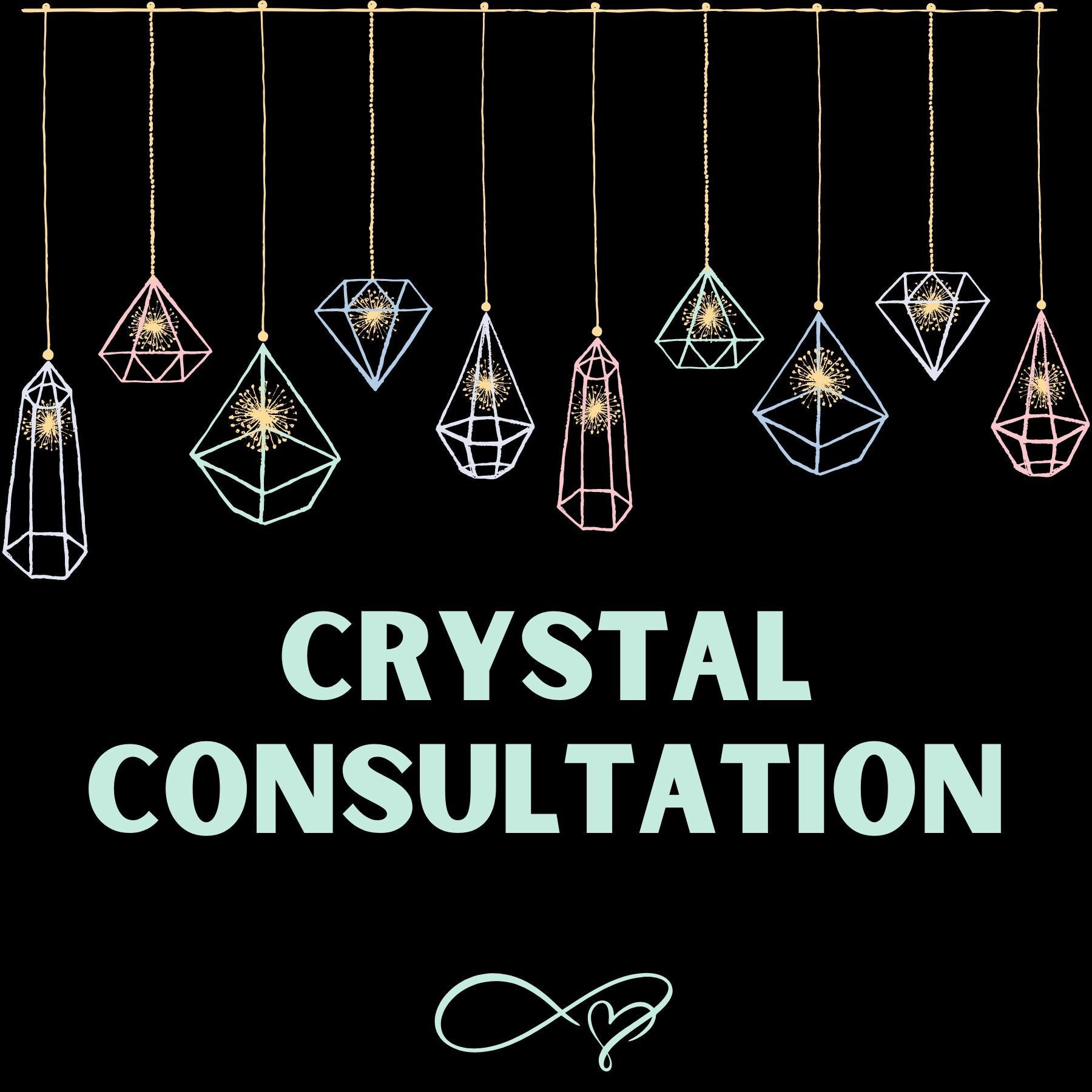 Crystal Consultation Personnalisé Pour Vous et Ce Dont Avez Besoin en Moment, Grilles de Cristal Per