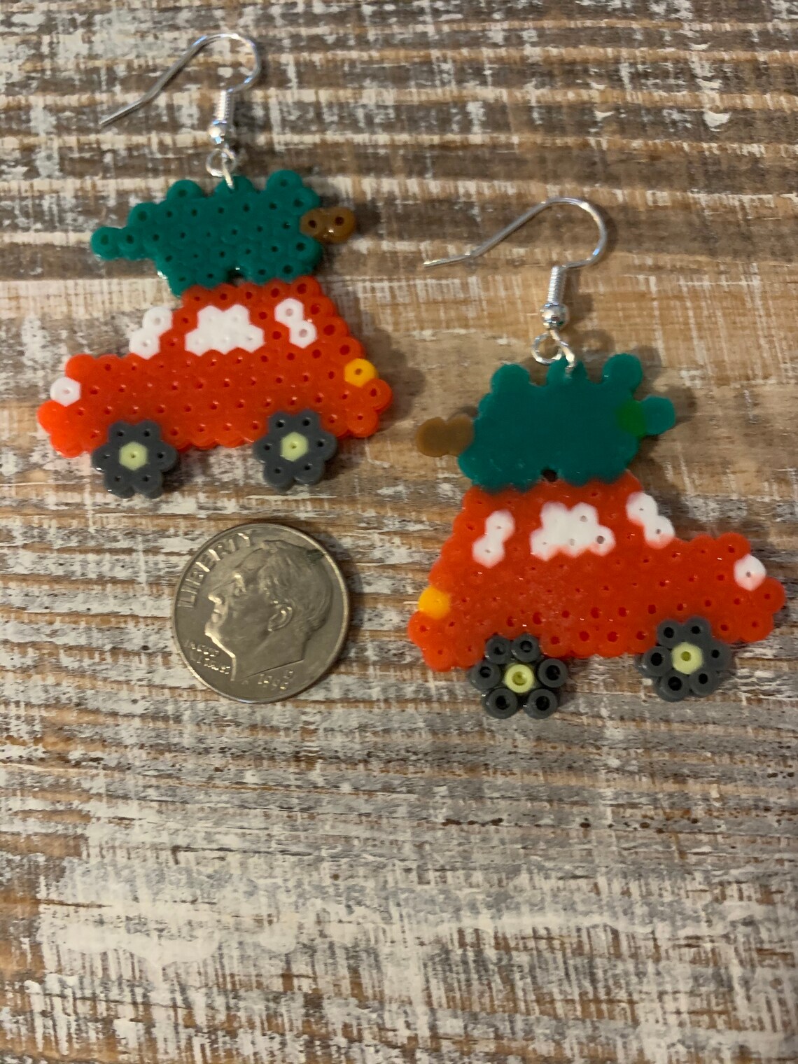 Perler Bead Christmas Car Etsy