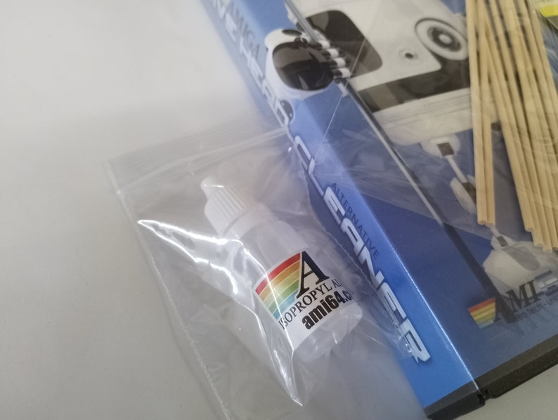 Amiga 3.5 Floppy Disk Drive Head Cleaner Kit low Cost Alternative READ