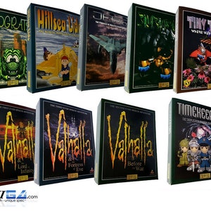 Genuine Classic Boxed Vulcan Games for AMIGA (Choice of 8)