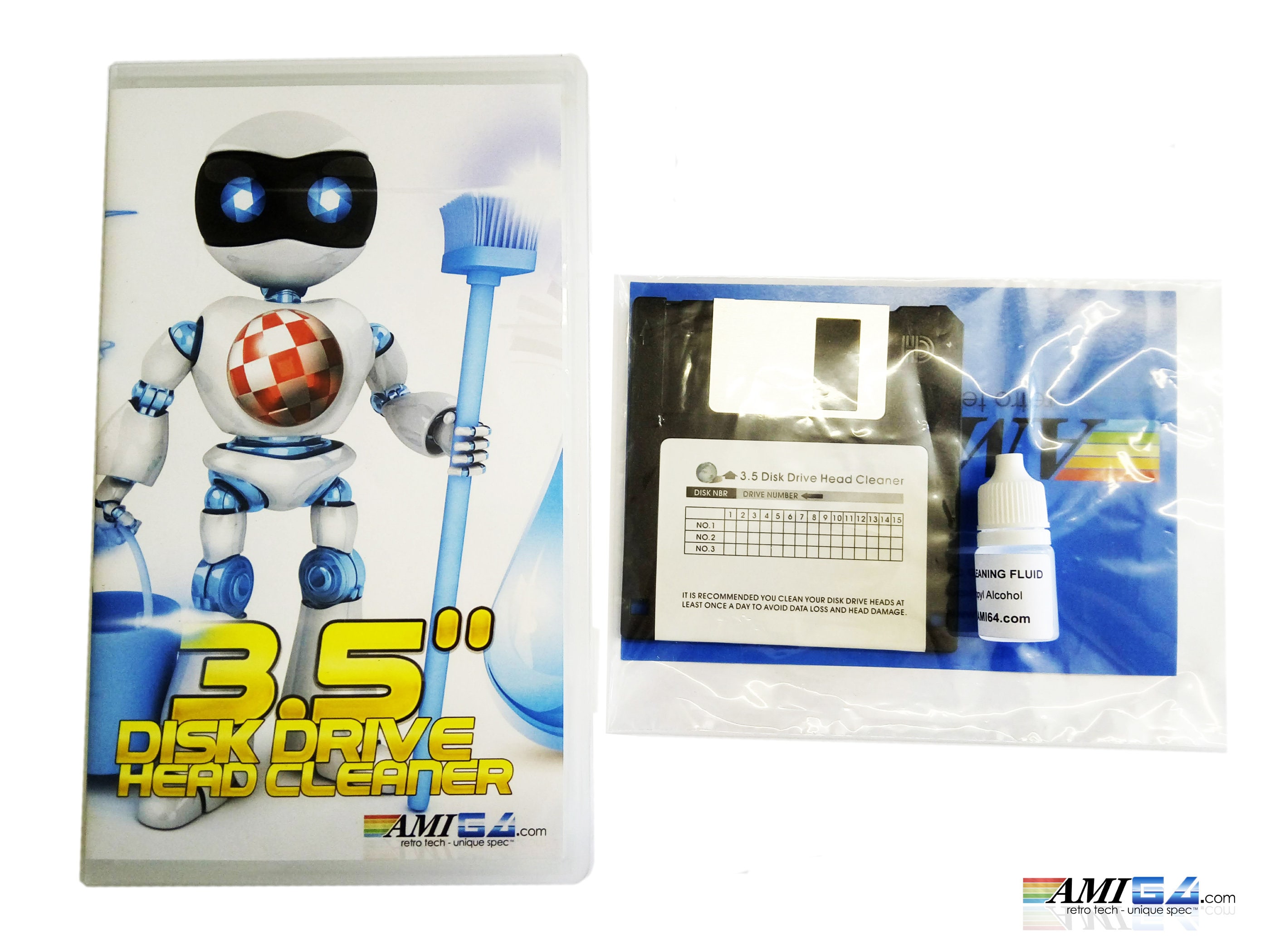 3.5 Inch Disk Drive Head Cleaner for Amiga Atari St PC Etsy Norway