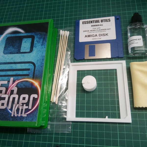 AMIGA 3.5" Floppy Disk Cleaner Kit | Atari ST, Old PC etc
