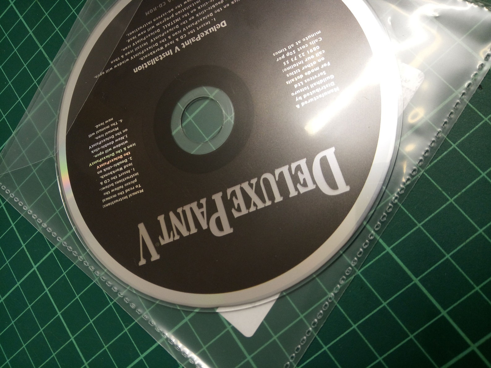 Commodore Amiga CDROM Deluxe Paint V Dpaint Deluxepaint 5 Etsy