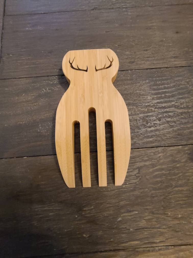 Personalized Salad Hands Salad Tongs Kitchen Utensils Etsy