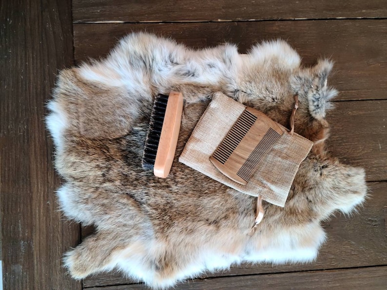 Custom Boar Hair Brush and Wooden Comb listing is for the | Etsy