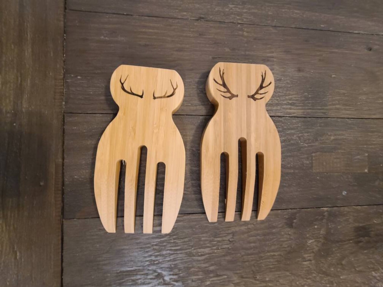 Personalized Salad Hands Salad Tongs Kitchen Utensils Etsy