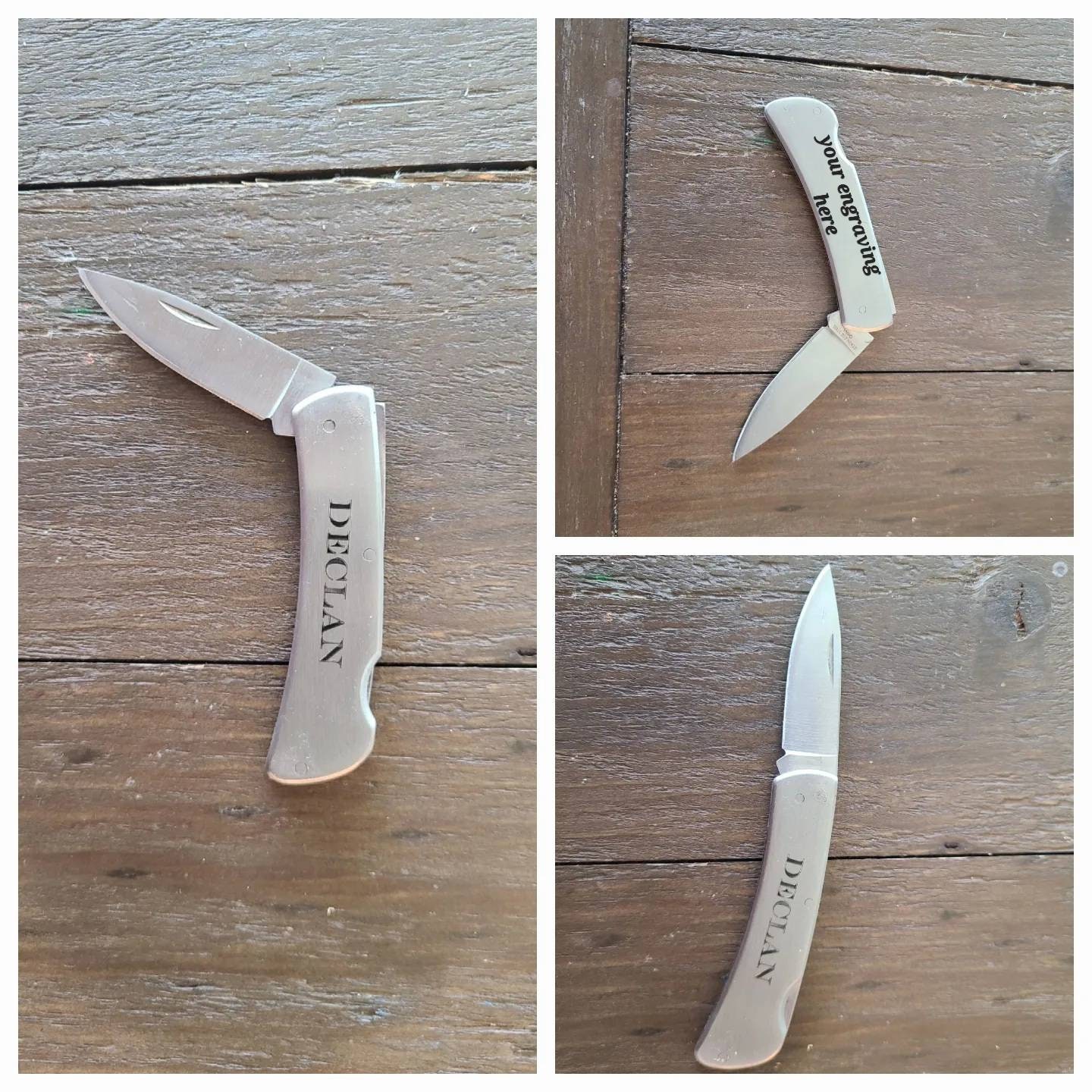 Stainless Steel Personalized Pocket Knife