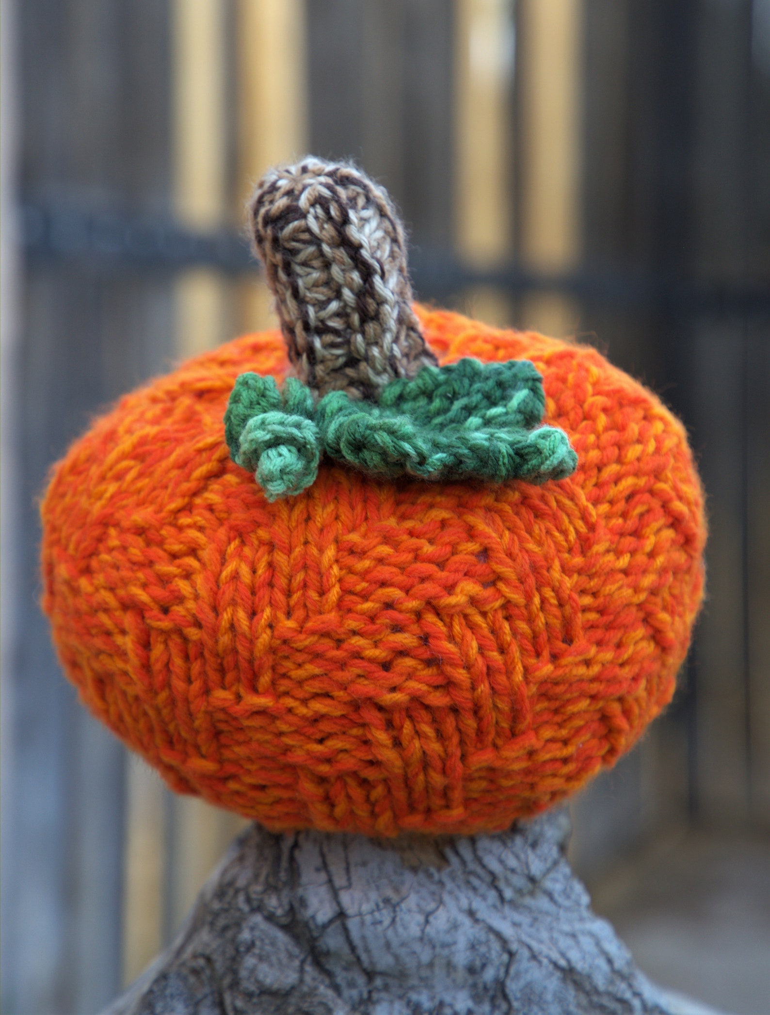 Chunky Pumpkin Knitting Pattern Etsy