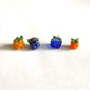 Mini glass art sculpture, Devil Fruit style beads Single bead