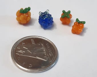 Mini glass art sculpture, Devil Fruit style beads Single bead