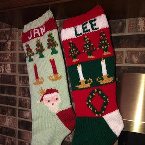 Vintage Stocking                DIGITAL PATTERN ONLY