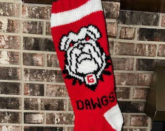 Christmas Stocking Dawg                                 DIGITAL PATTERN ONLY