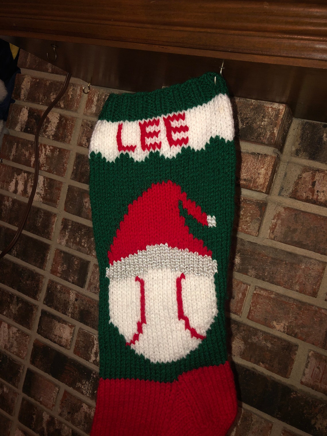 Baseball Stocking DIGITAL PATTERN ONLY - Etsy