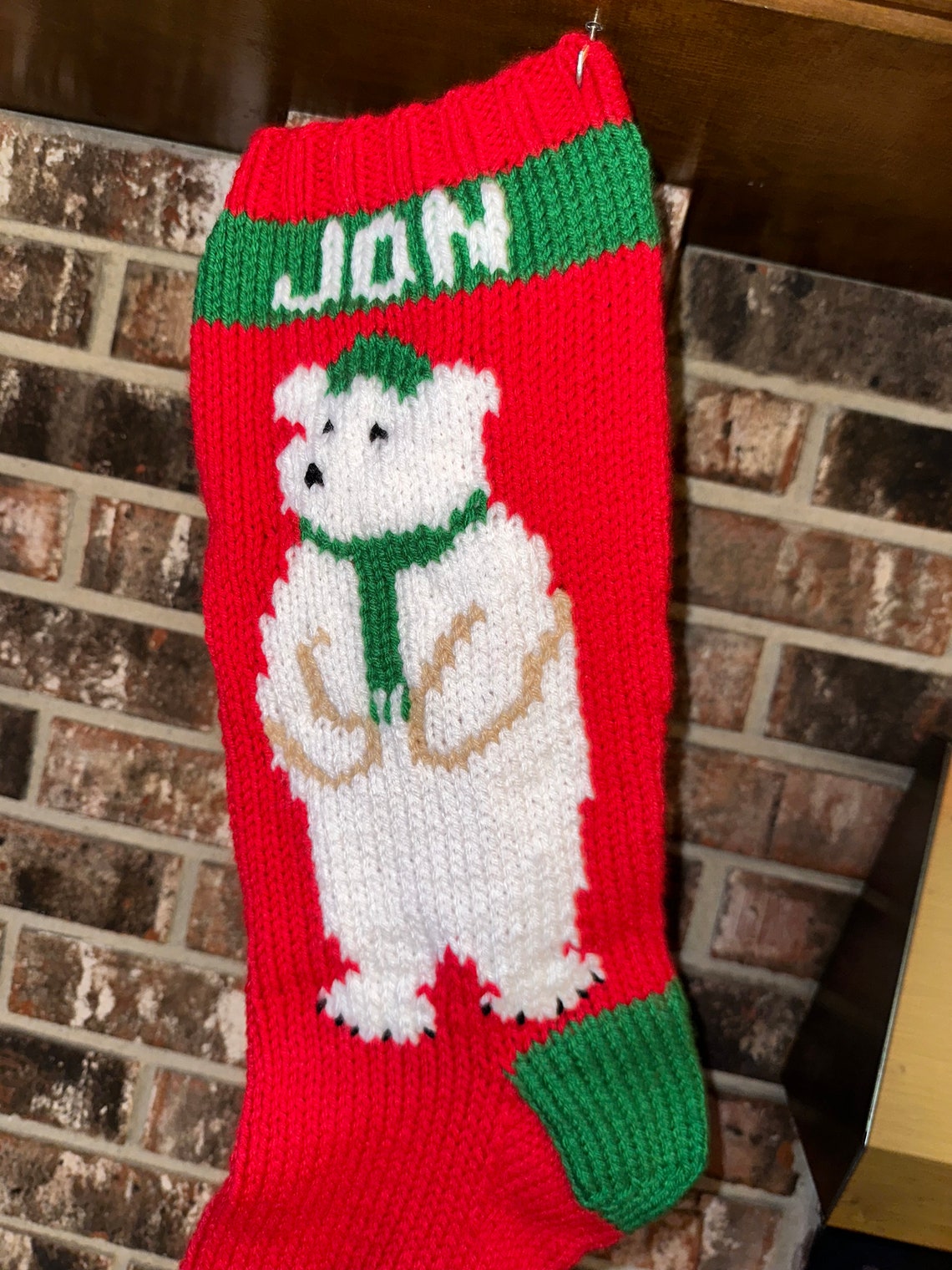 Polar Bear Stocking DIGITAL PATTERN ONLY - Etsy
