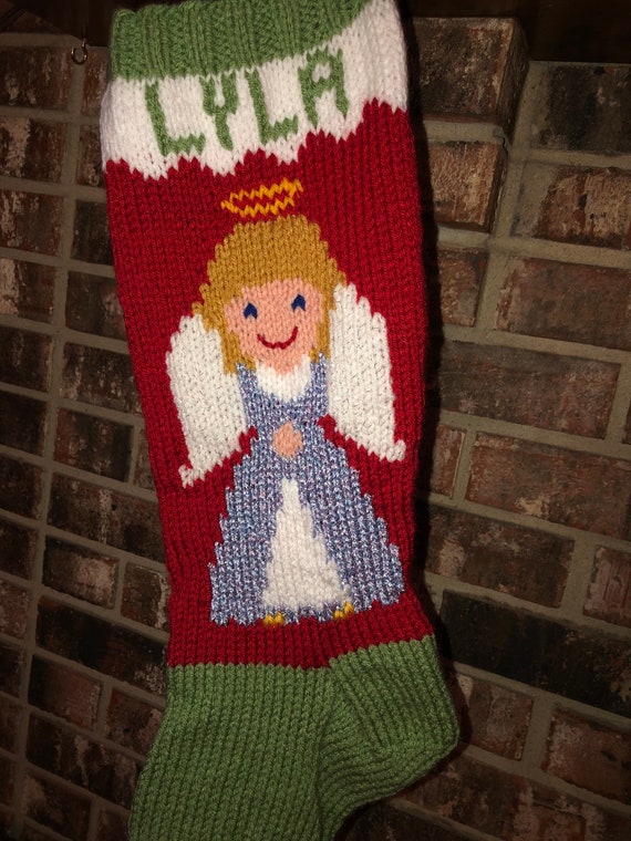 Baby Angel Christmas Stocking Kits and Pattern - Annie's Woolens
