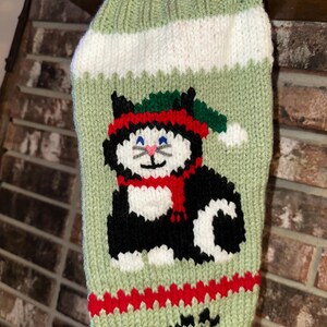 Black Cat Stocking DIGITAL PATTERN ONLY - Etsy