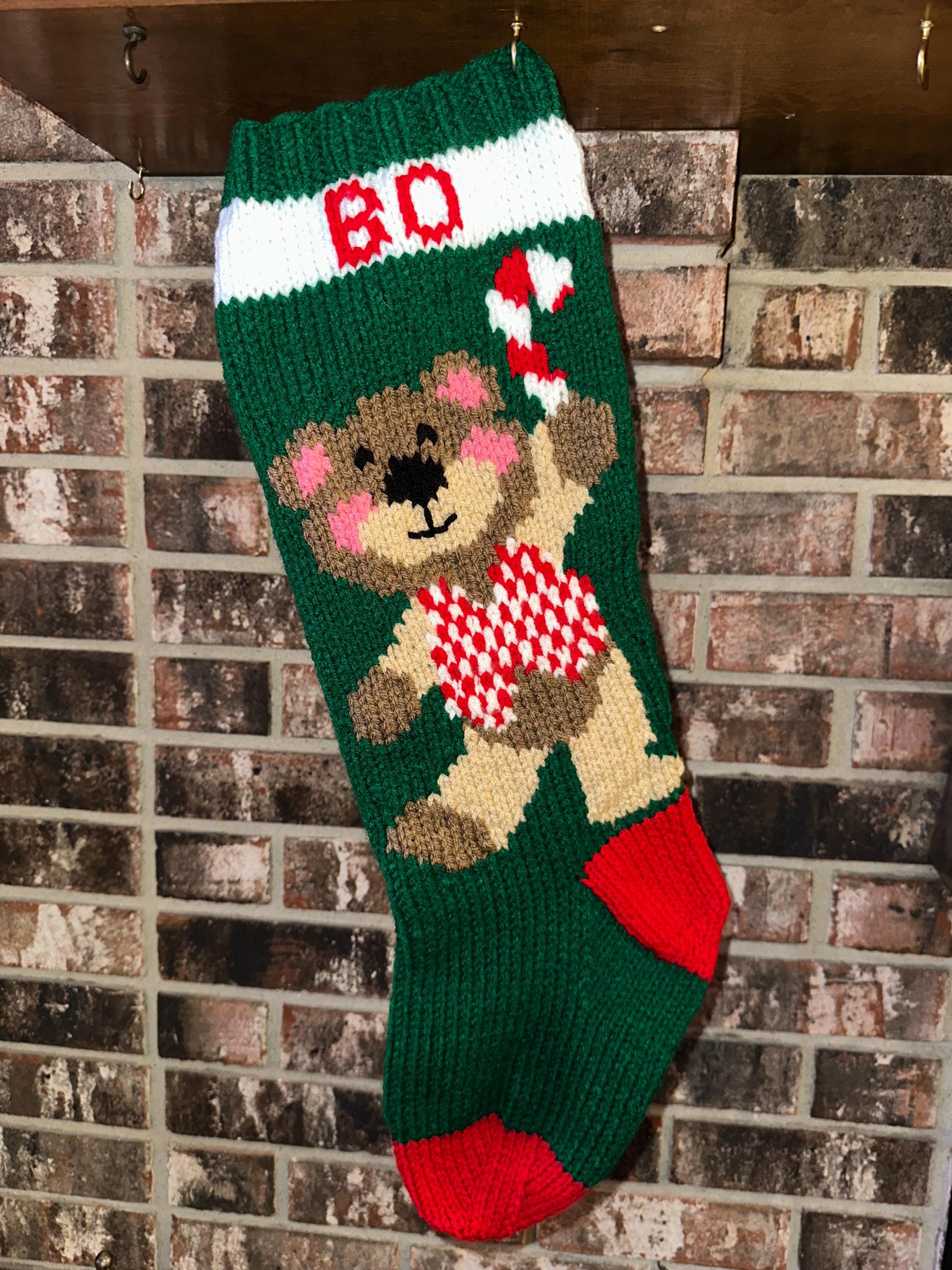Teddy Bear Stocking Digital Pattern Only - Etsy