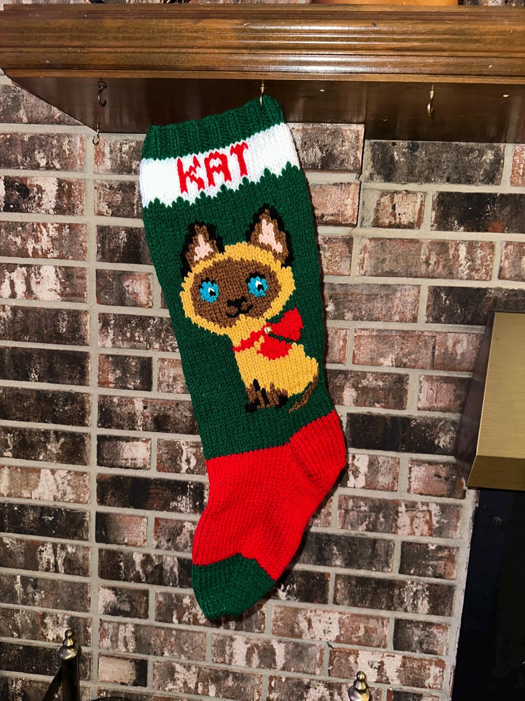 Siamese Cat Stocking Digital Pattern Only - Etsy