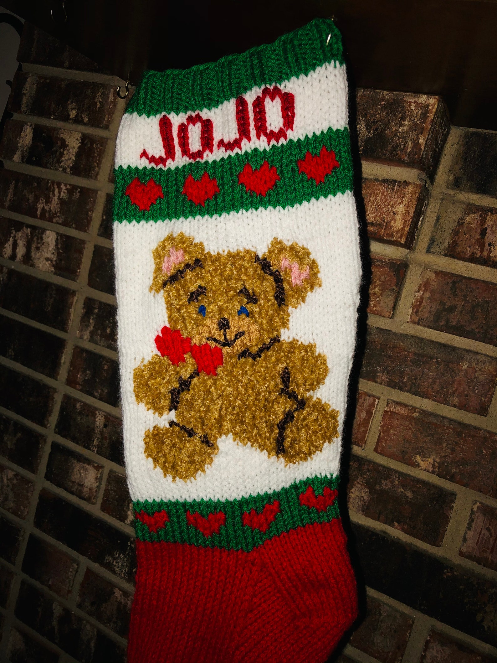 Teddy Bear Stocking DIGITAL PATTERN ONLY - Etsy