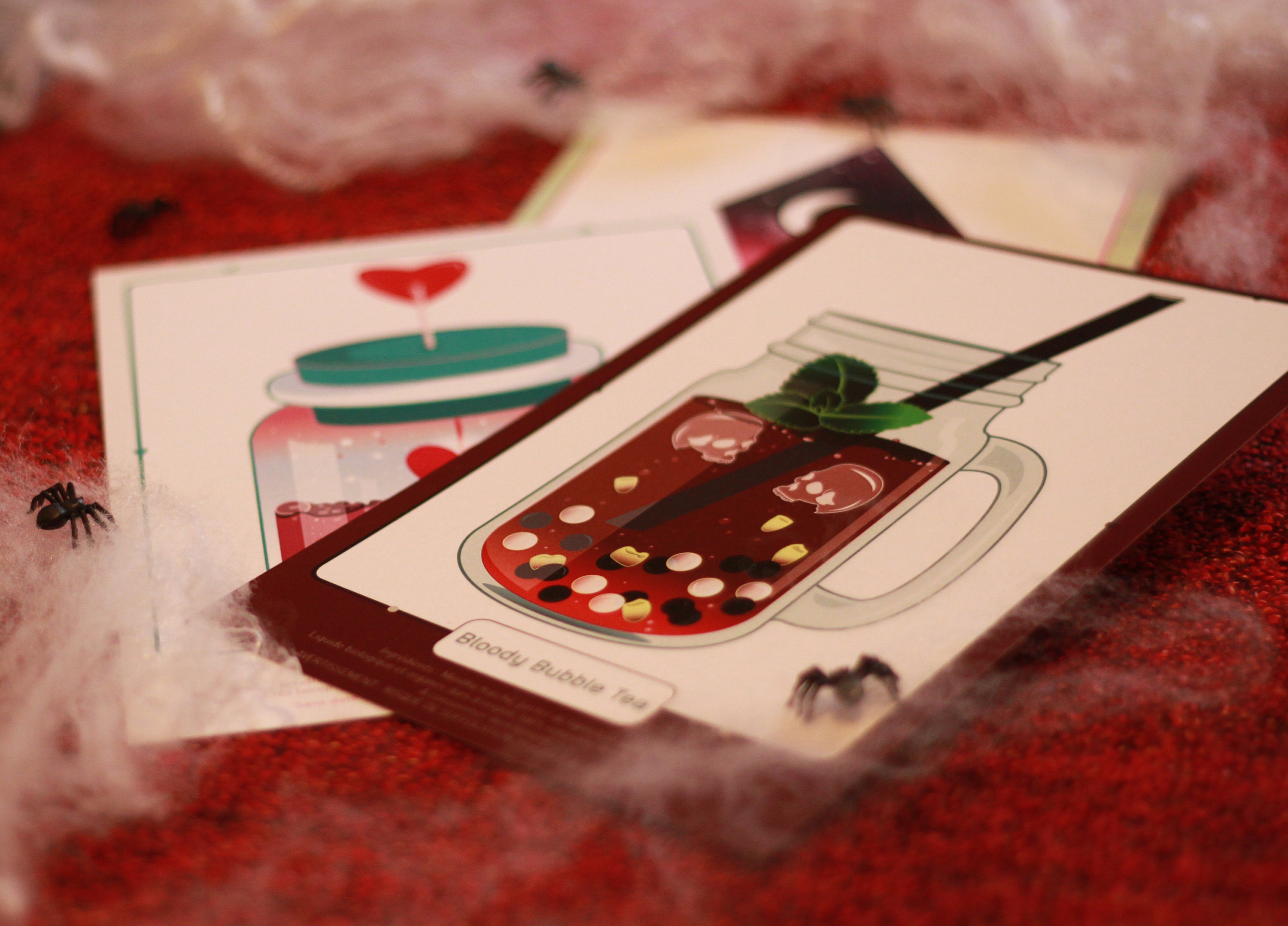 Print A5 • Bloody Bubble Tea - Etsy